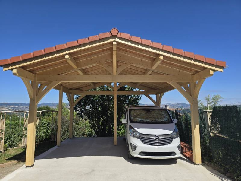 Carport/Abri voitures entièrement sur mesure